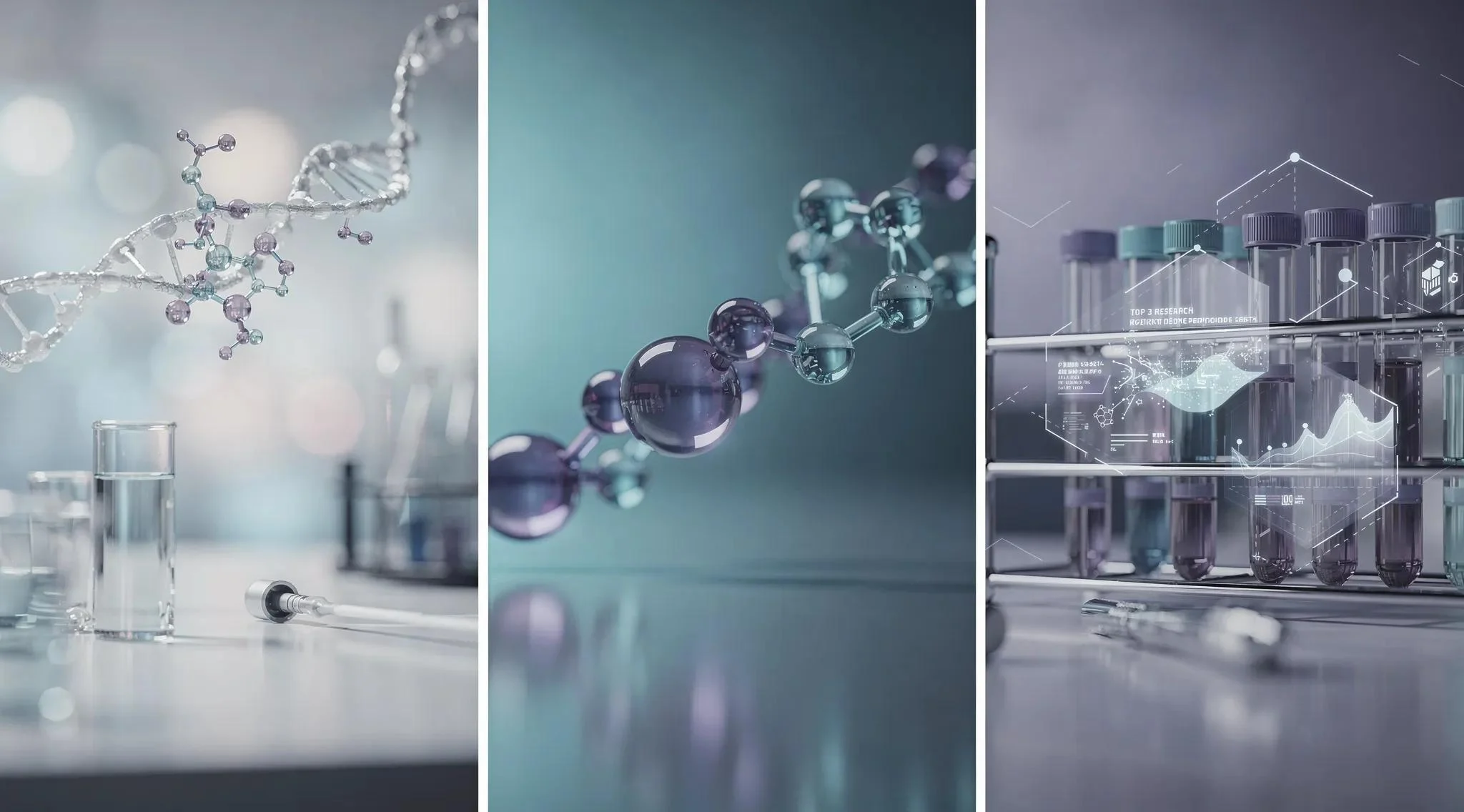 Top 3 Research-Backed Peptide Stacks